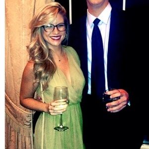 Olive Goddess Dress/ S